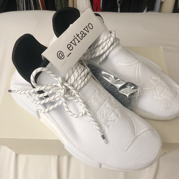Adidas | Pharrell Hu Nmd Core White - Picture 4 of 4